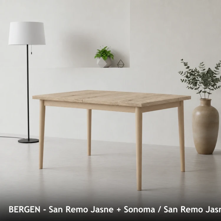 BERGEN - San Remo Jasne + Sonoma / San Remo Jasne