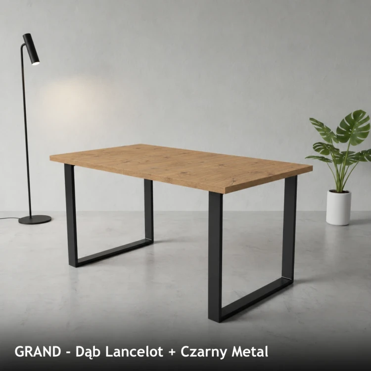 GRAND - Dąb Lancelot + Czarny Metal