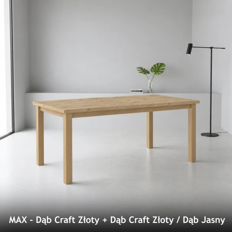 MAX - Dąb Craft Złoty + Dąb Craft Złoty / Dąb Jasny