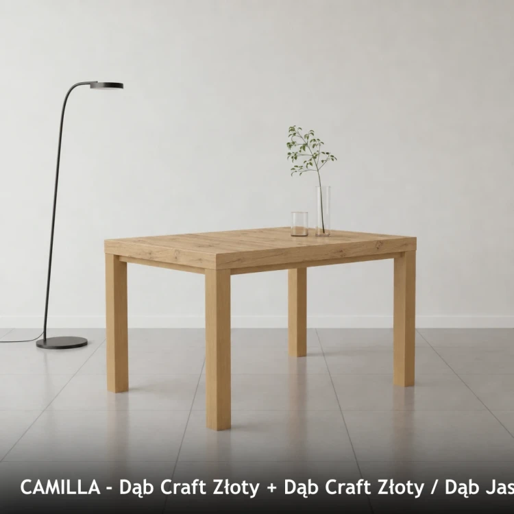 CAMILLA - Dąb Craft Złoty + Dąb Craft Złoty / Dąb Jasny