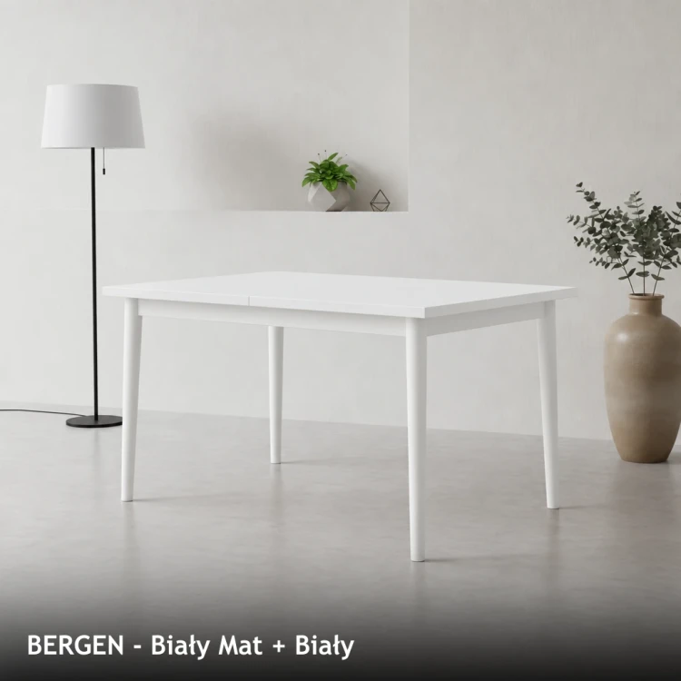 BERGEN - Biały Mat + Biały