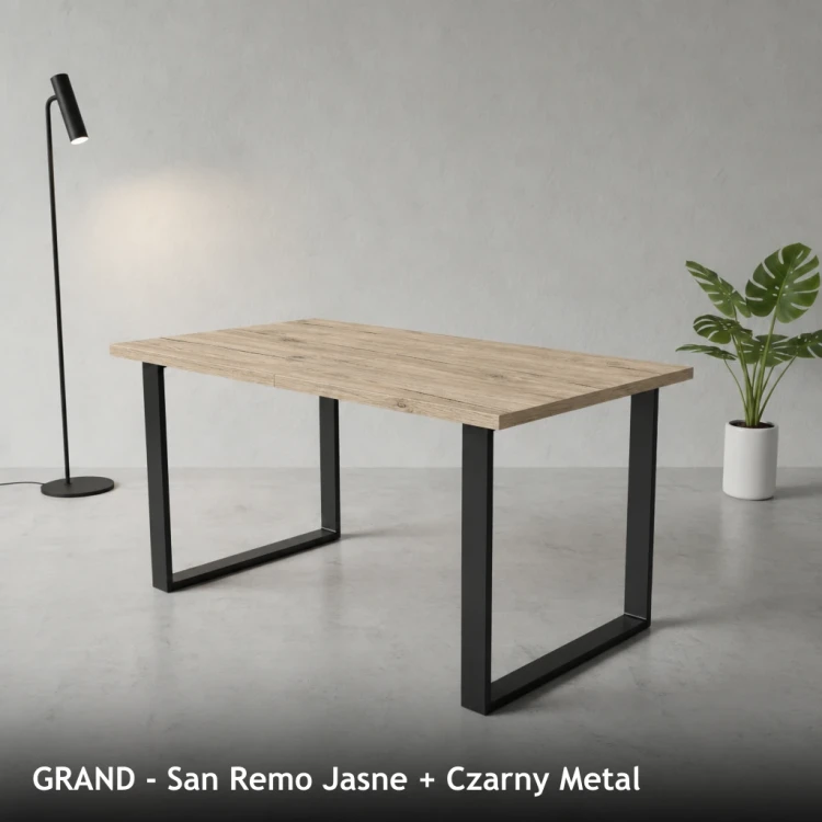 GRAND - San Remo Jasne + Czarny Metal