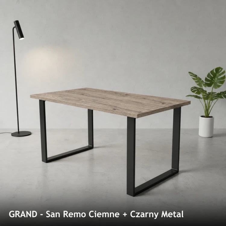 GRAND - San Remo Ciemne + Czarny Metal