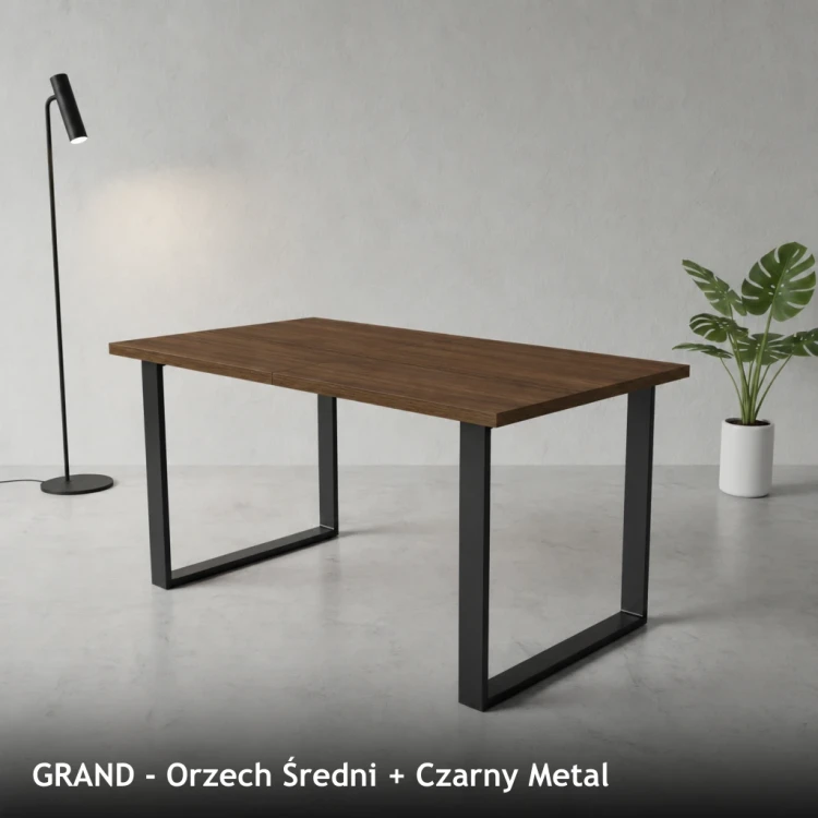 GRAND - Orzech Średni + Czarny Metal