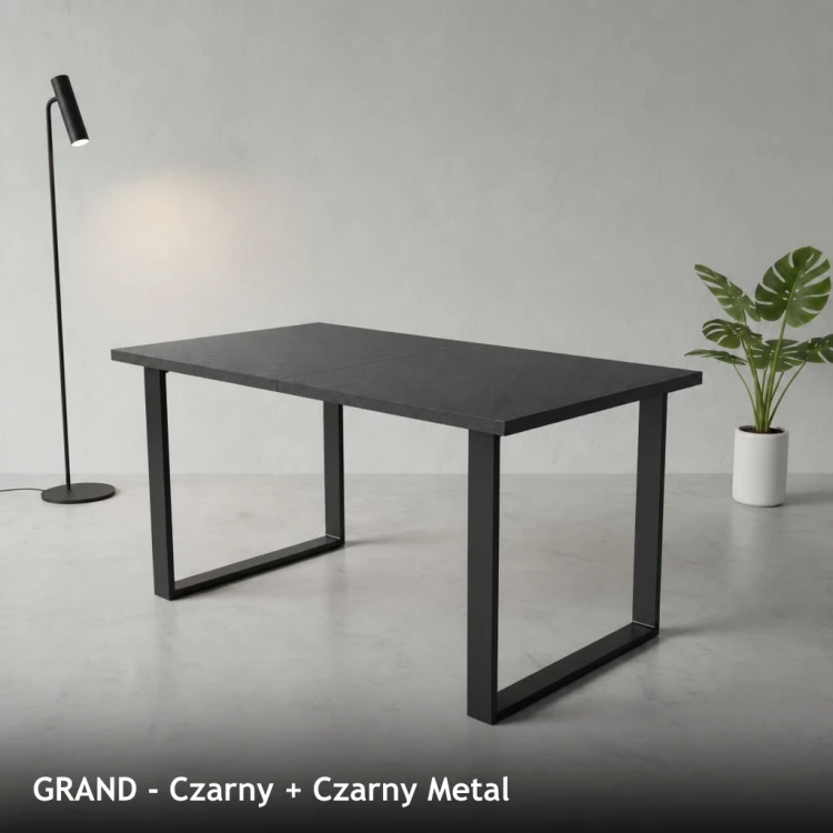 GRAND - Czarny + Czarny Metal