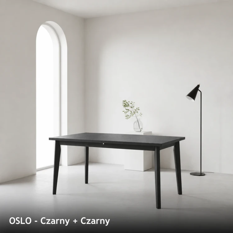 OSLO - Czarny + Czarny