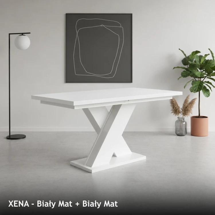 XENA - Biały Mat + Biały Mat