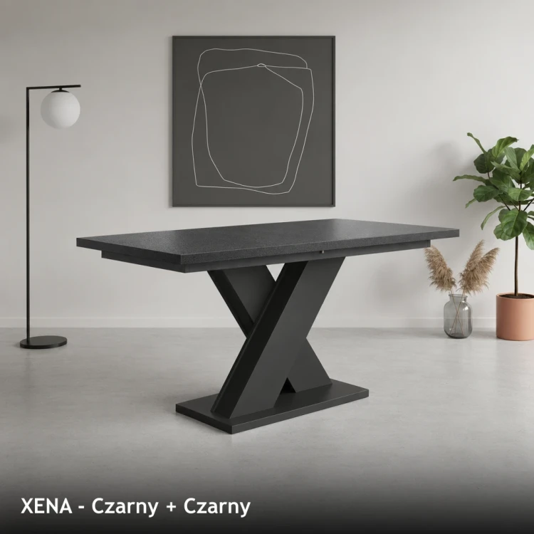 XENA - Czarny + Czarny