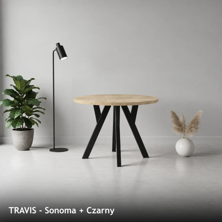 TRAVIS - Sonoma + Czarny