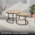 LOFT NEST DUO - Sonoma + Czarny Metal