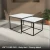 LOFT CUBE DUO - Biały Mat + Czarny Metal