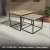 LOFT CUBE DUO - San Remo Jasne + Czarny Metal