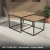 LOFT CUBE DUO - Dąb Artisan + Czarny Metal