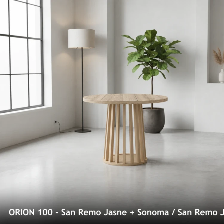 ORION - blat San Remo Jasne, nogi Sonoma / San Remo Jasne