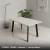 SYDNEY 150x80 - Kaszmir + Czarny Metal