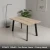 SYDNEY 150x80 - San Remo Jasne + Czarny Metal