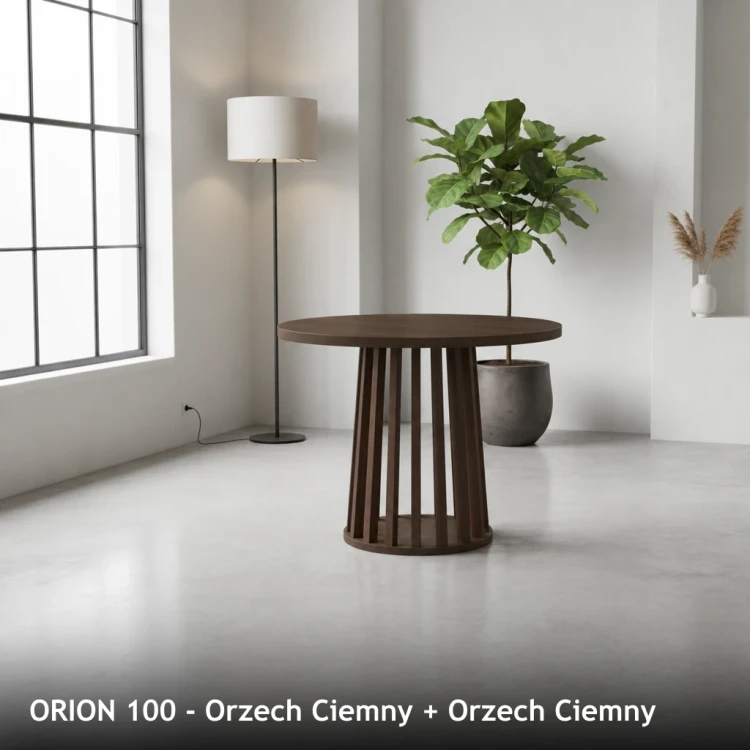ORION - blat Orzech Ciemny, nogi Orzech Ciemny