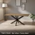 TOKIO 150x80 - Dąb Lefkas + Czarny Metal