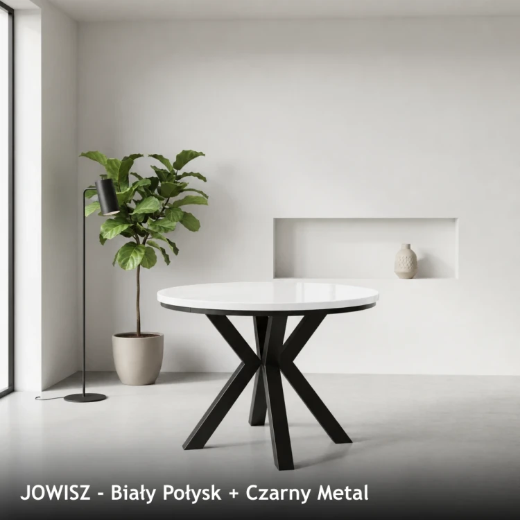 JOWISZ - Biały Połysk + Czarny Metal