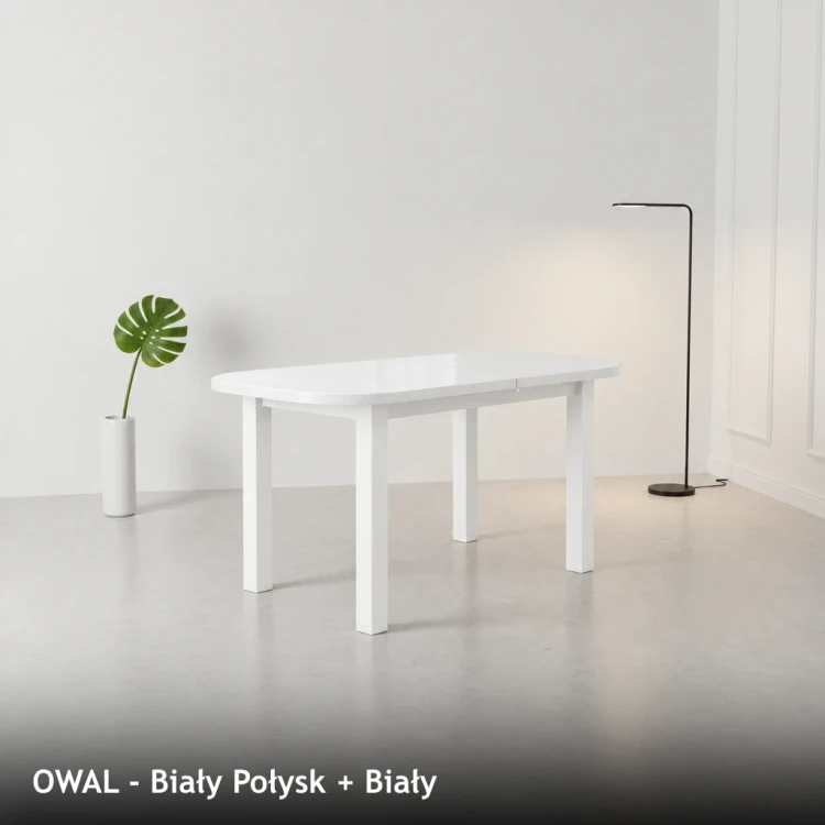OWAL - Biały Połysk + Biały
