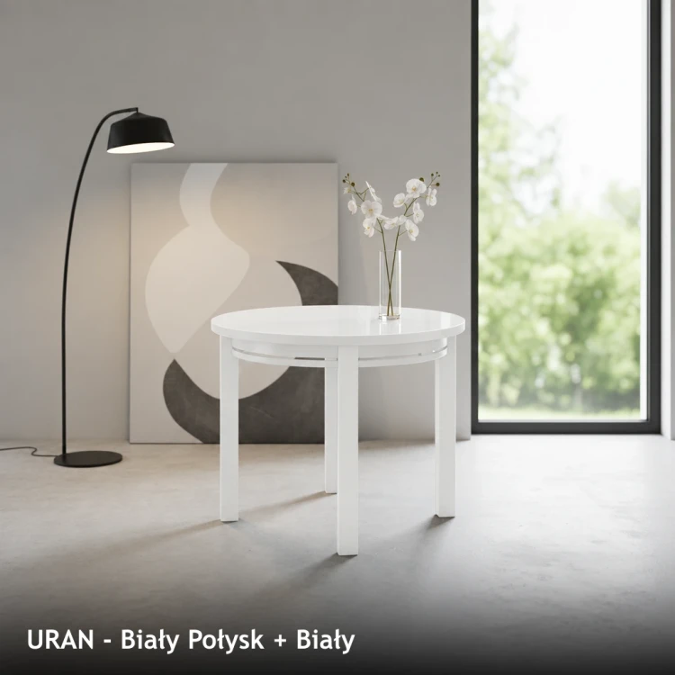 URAN - Biały Połysk + Biały