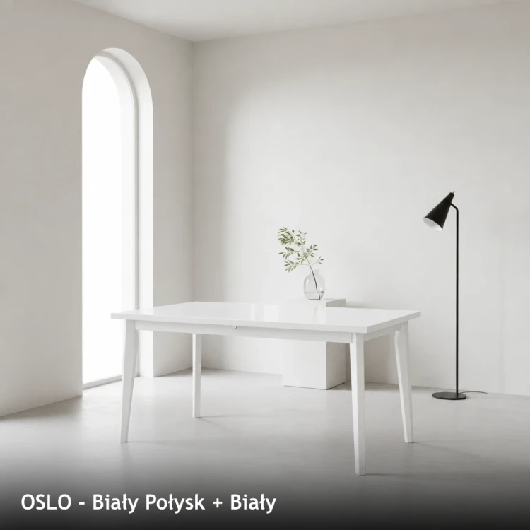 OSLO - Biały Połysk + Biały