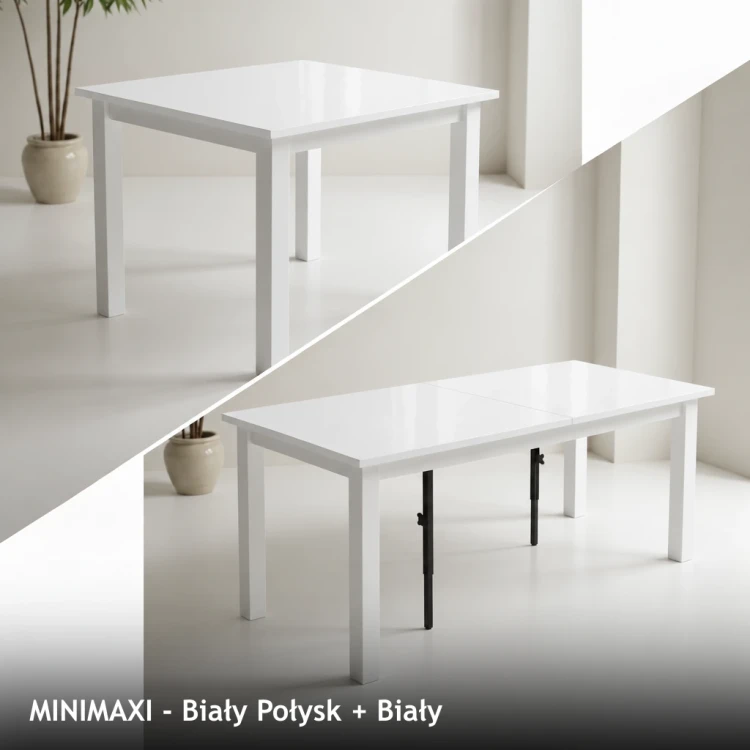 MINIMAXI - Biały Połysk + Biały