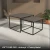 LOFT CUBE DUO - Antracyt + Czarny Metal