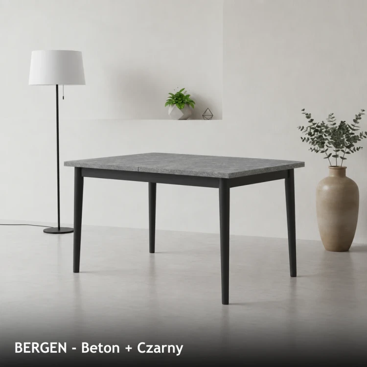BERGEN - Beton + Czarny