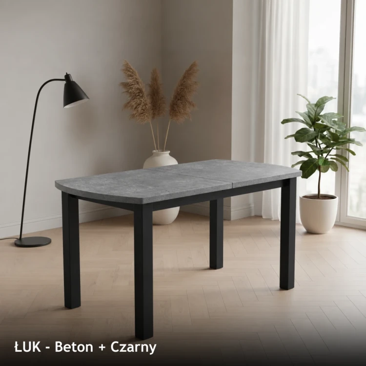 ŁUK - Beton + Czarny