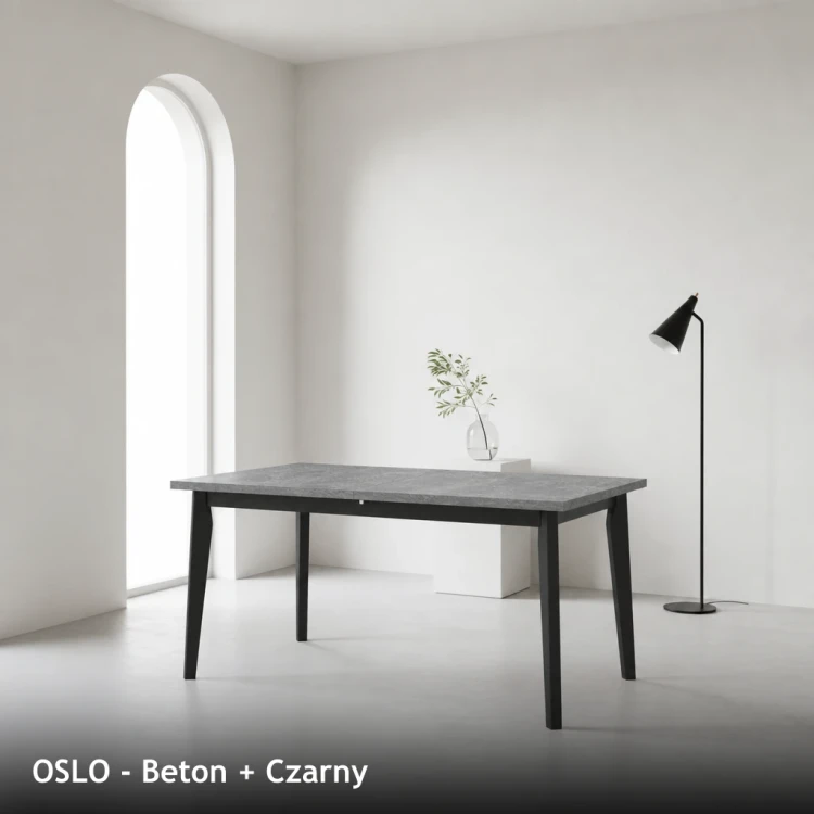 OSLO - Beton + Czarny