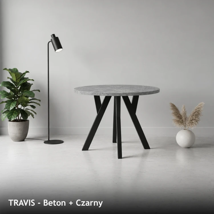 TRAVIS - Beton + Czarny