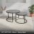 LOFT NEST DUO - Beton + Czarny Metal