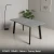 SYDNEY 150x80 - Beton + Czarny Metal