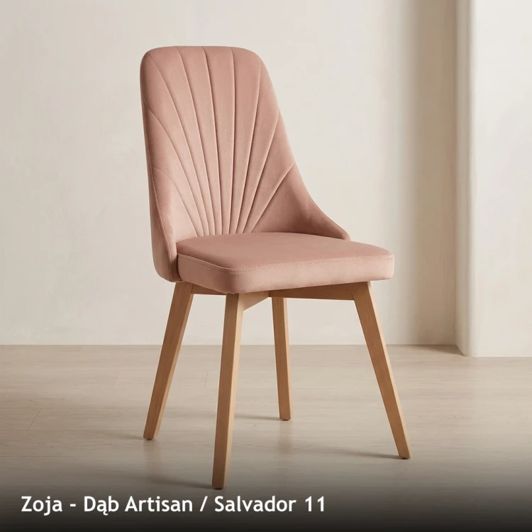 ZOJA - stelaż Dąb Artisan, tkanina Salvador 11