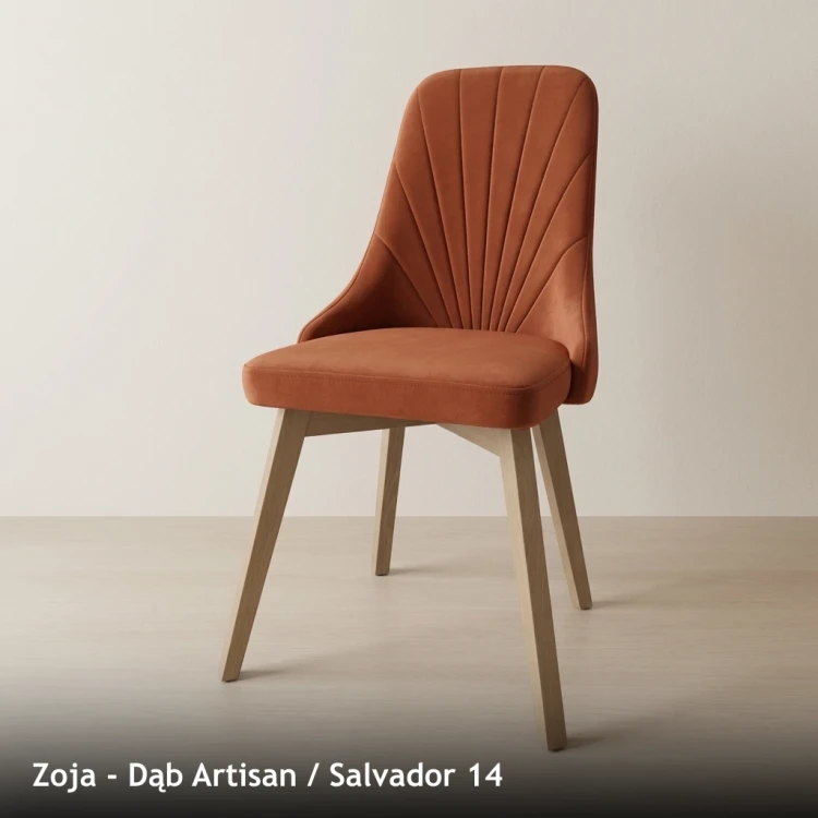 ZOJA - stelaż Dąb Artisan, tkanina Salvador 14