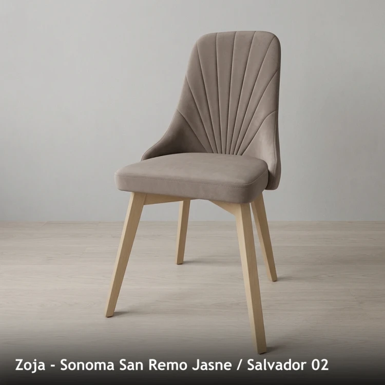 ZOJA - stelaż Sonoma San Remo Jasne, tkanina Salvador 02