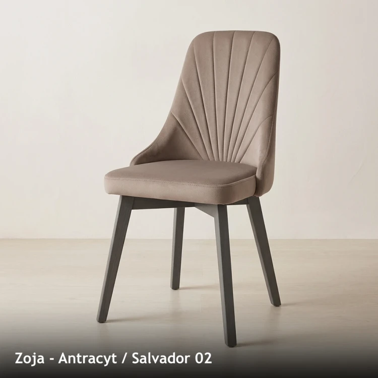 ZOJA - stelaż Antracyt, tkanina Salvador 02