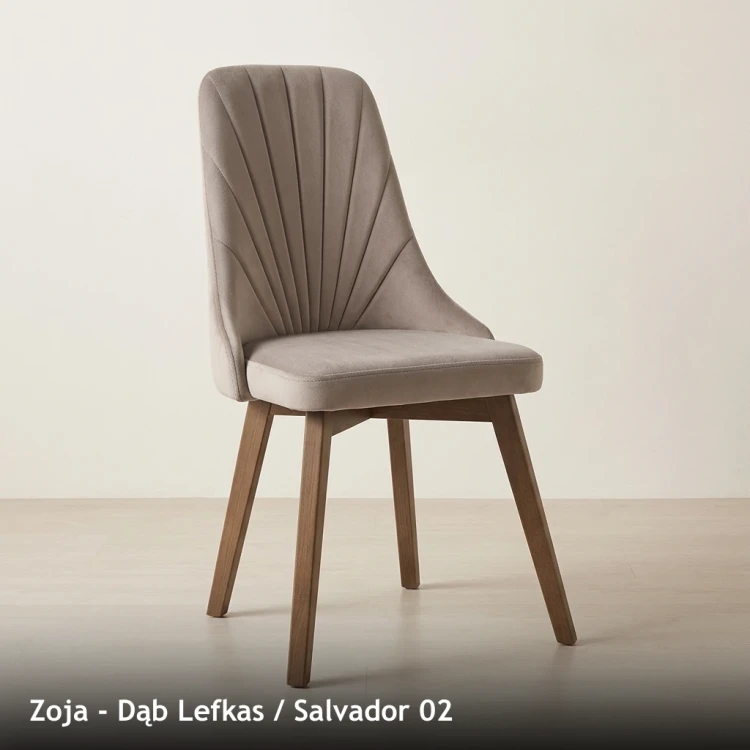 ZOJA - stelaż Dąb Lefkas, tkanina Salvador 02