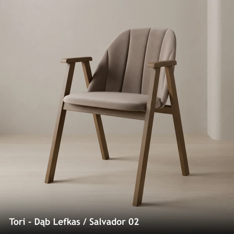 TORI - stelaż Dąb Lefkas, tkanina Salvador 02