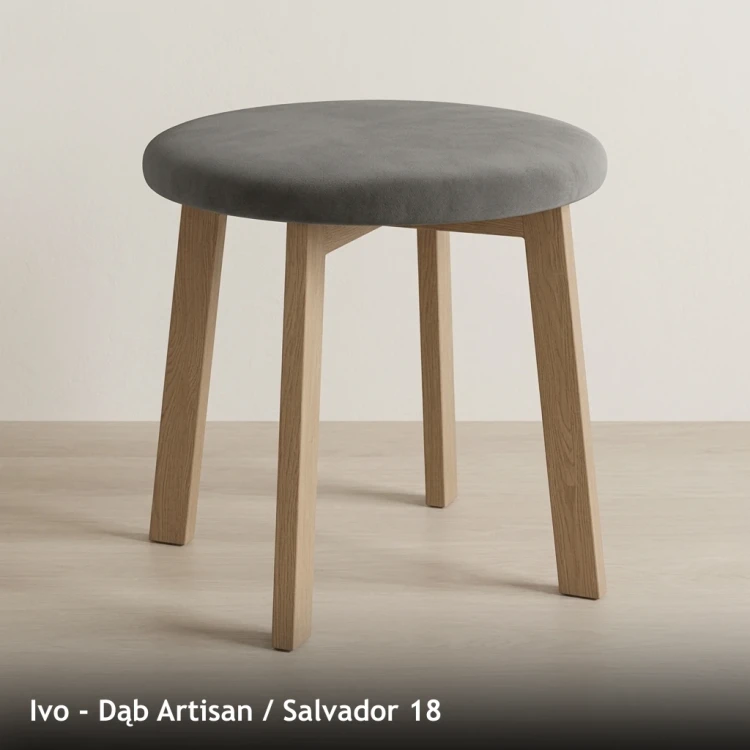 IVO - stelaż Dąb Artisan, tkanina Salvador 18
