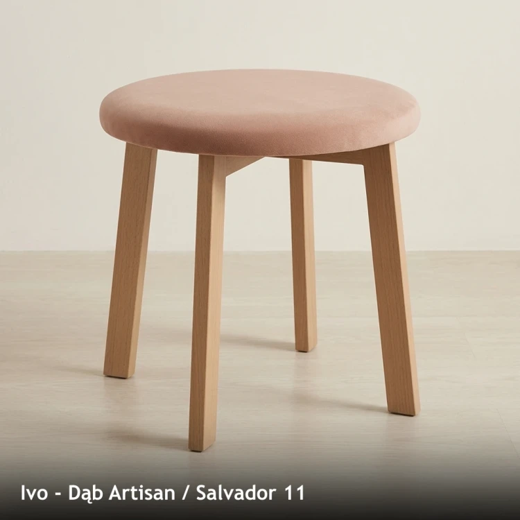 IVO - stelaż Dąb Artisan, tkanina Salvador 11