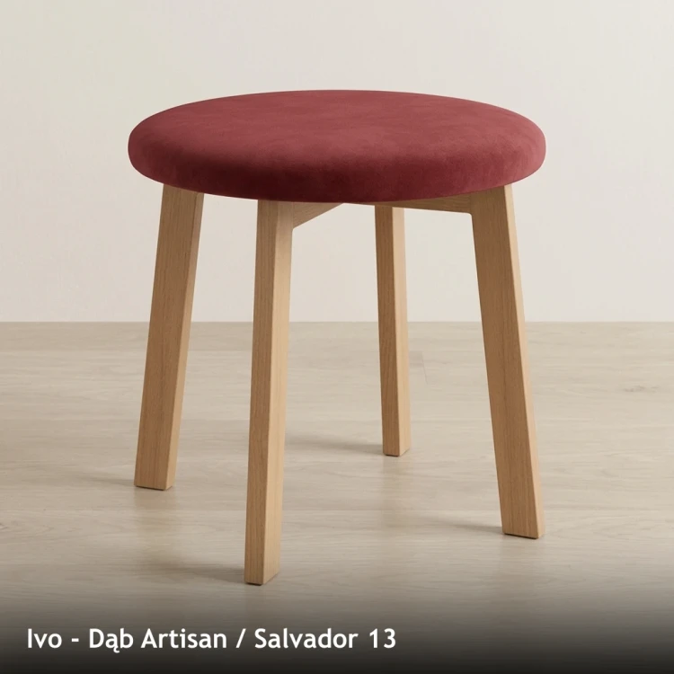 IVO - stelaż Dąb Artisan, tkanina Salvador 13