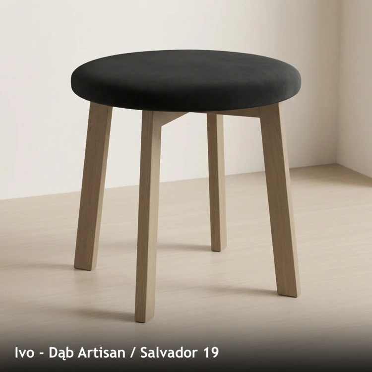 IVO - stelaż Dąb Artisan, tkanina Salvador 19