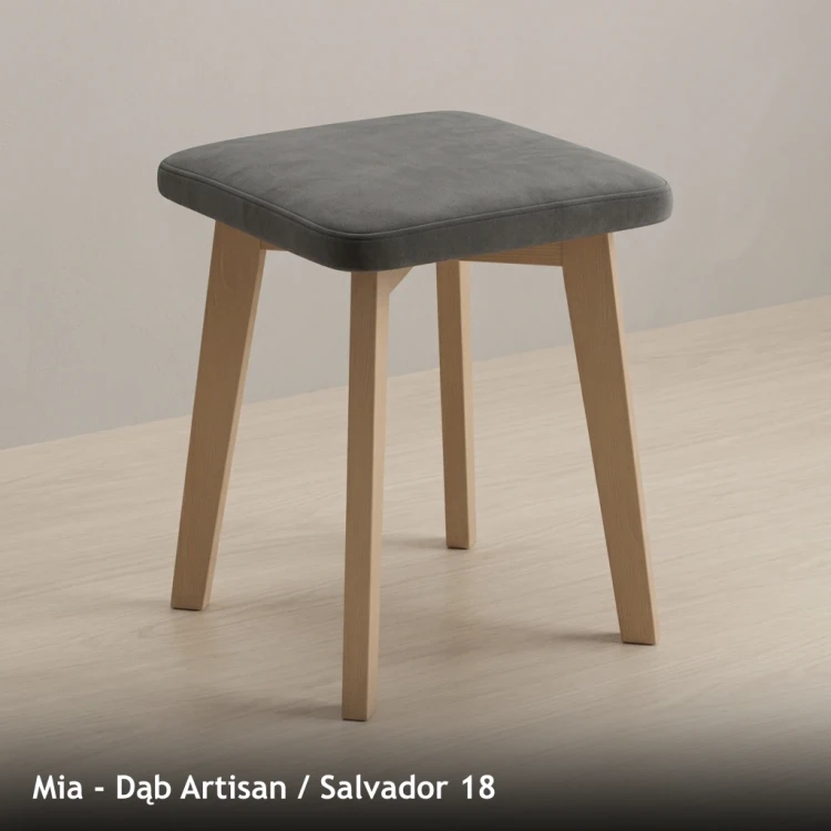 MIA - stelaż Dąb Artisan, tkanina Salvador 18