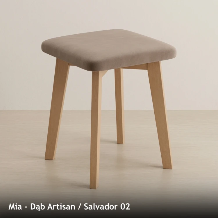 MIA - stelaż Dąb Artisan, tkanina Salvador 02