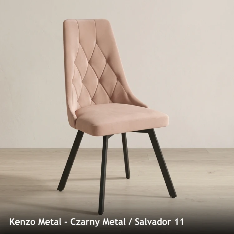 KENZO METAL - stelaż Czarny Metal, tkanina Salvador 11
