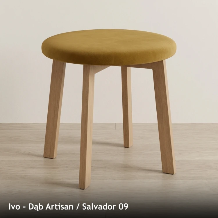 IVO - stelaż Dąb Artisan, tkanina Salvador 09