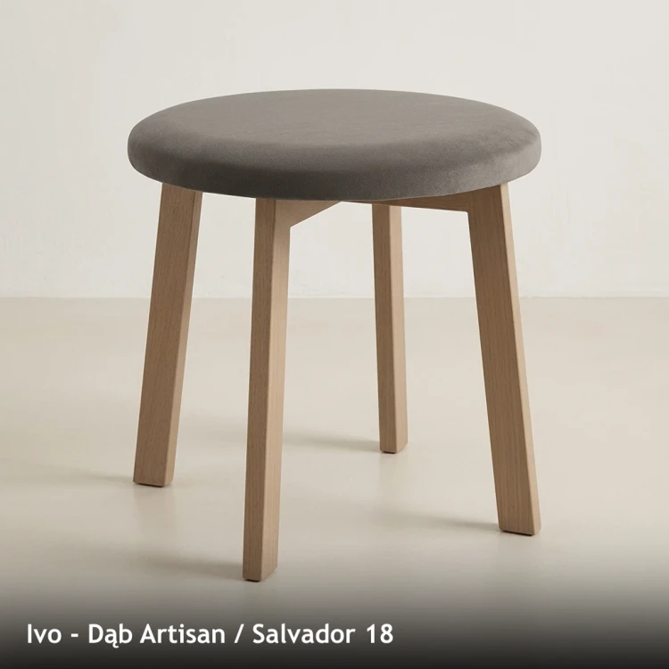 IVO - stelaż Dąb Artisan, tkanina Salvador 18