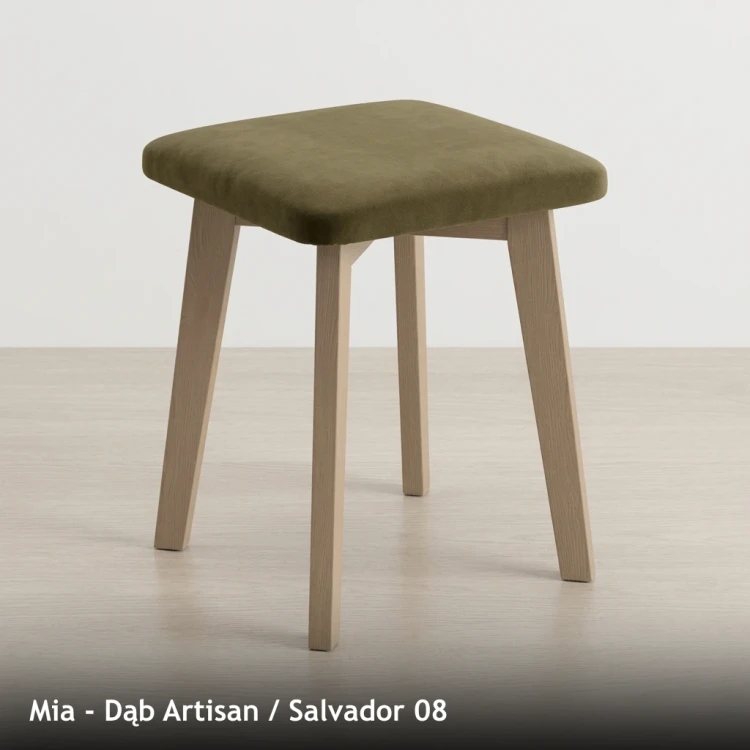 MIA - stelaż Dąb Artisan, tkanina Salvador 08